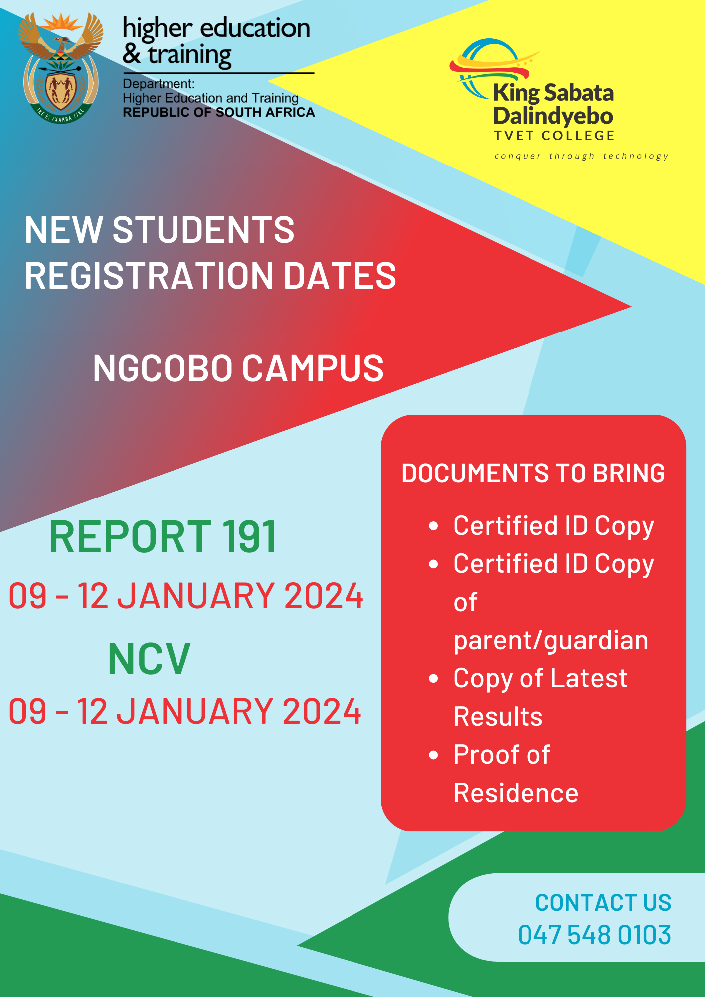 Ngcobo Campus KSD TVET College